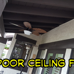 Outdoor ceiling fan