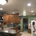 6" LED can lights