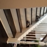 White riser stairs