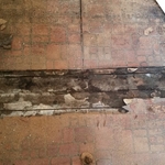 Hardwood floor install