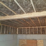 Garage and under living space