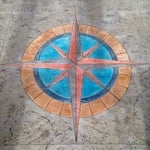 Old World Compass Rose