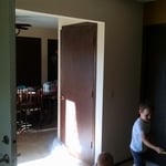 Before: Looking from Liv Rm to Dining Rm