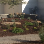 Unilock Richcliff brick paver walk