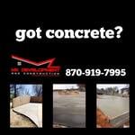 slab and driveway