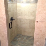 Walk in shower