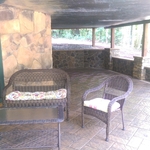 New paver patio and outdoor space