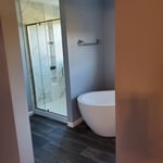 Completed Bathroom Remodel by RIHI