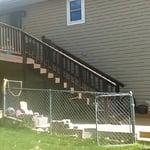 Deck stairs
