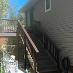 Deck stairs