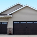 2 car, single car doors.