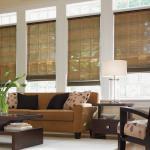 Modern Family Room - Bright Simple Silver And Glass Table Lamp With Large White Shade