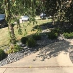 Front sidewalk - After
