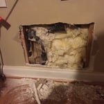 60"flat screen installation