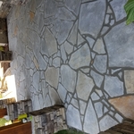 Flagstone patio
