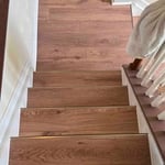 Living room and steps