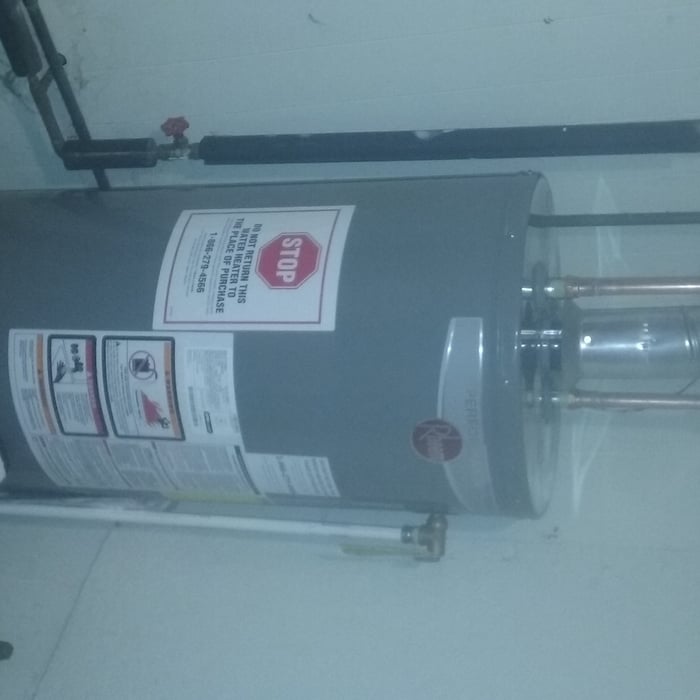 Water Heater Install