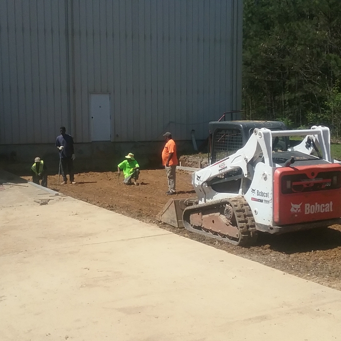 Loading dock addition
