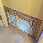 drywall and air intake repair