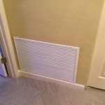 drywall and air intake repair