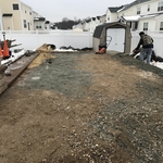 Before the patio
