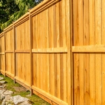 Cedar Top Fence