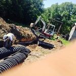 Septic drain lines repair