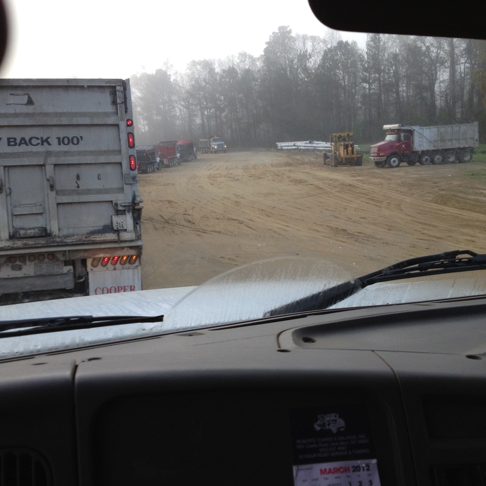 Dirt hauling