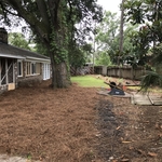 Finish laying sod