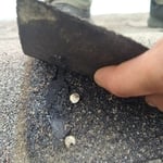 Backed out high nails and nails driven in too far