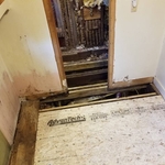 new framing and subfloor