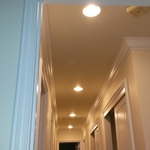 Can light hallway addition