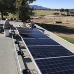 Solar Array installation