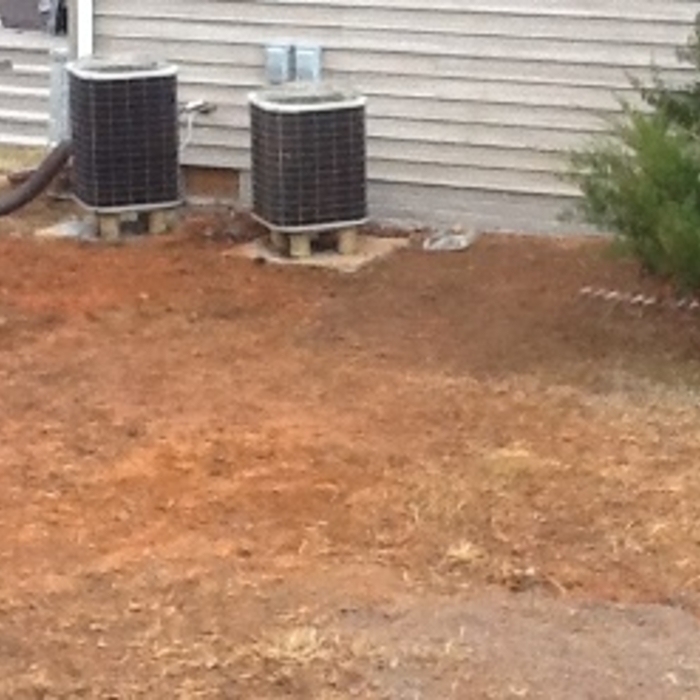 Underground propane tank & generator