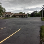 Driveway before and after