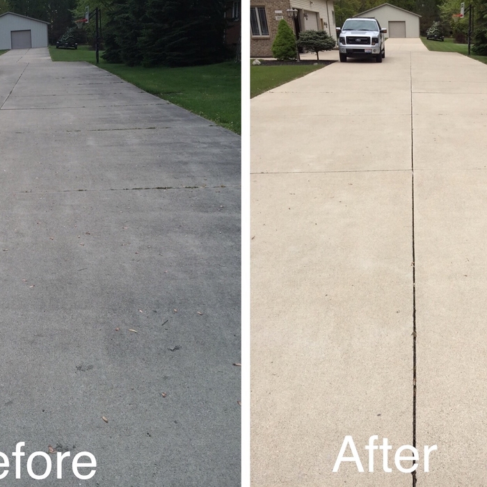Concrete Cleaning & Seal