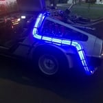 Delorean At Night