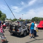 Delorean At Car show in Merrick
