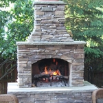 Outdoor Fireplace