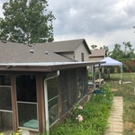 Roof, siding, sunroom prior to replace