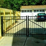 Aluminum Driveway Gate