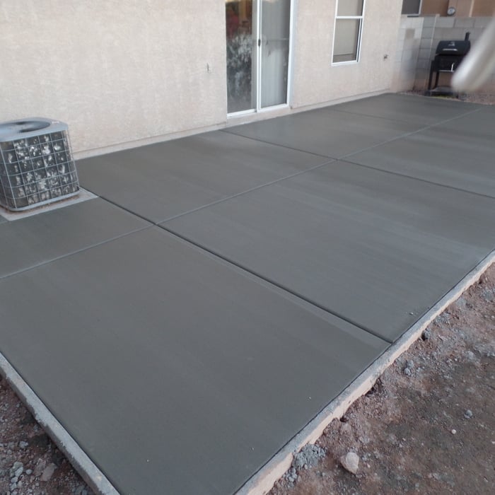 Concrete Patio
