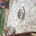 Retaining wall/ patio