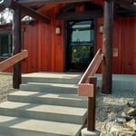 Malibu Redwood house