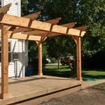 Cedar Pergola