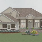 Perspective Front Elevation