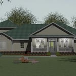 Perspective Front Elevation