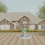 Perspective Front Elevation