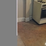 Kitchen floors and walls