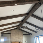 Faux Rustic Beams